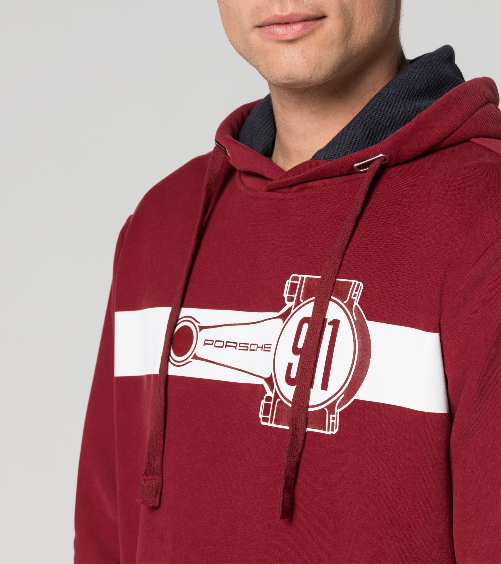 Essential Red Hoodie Men