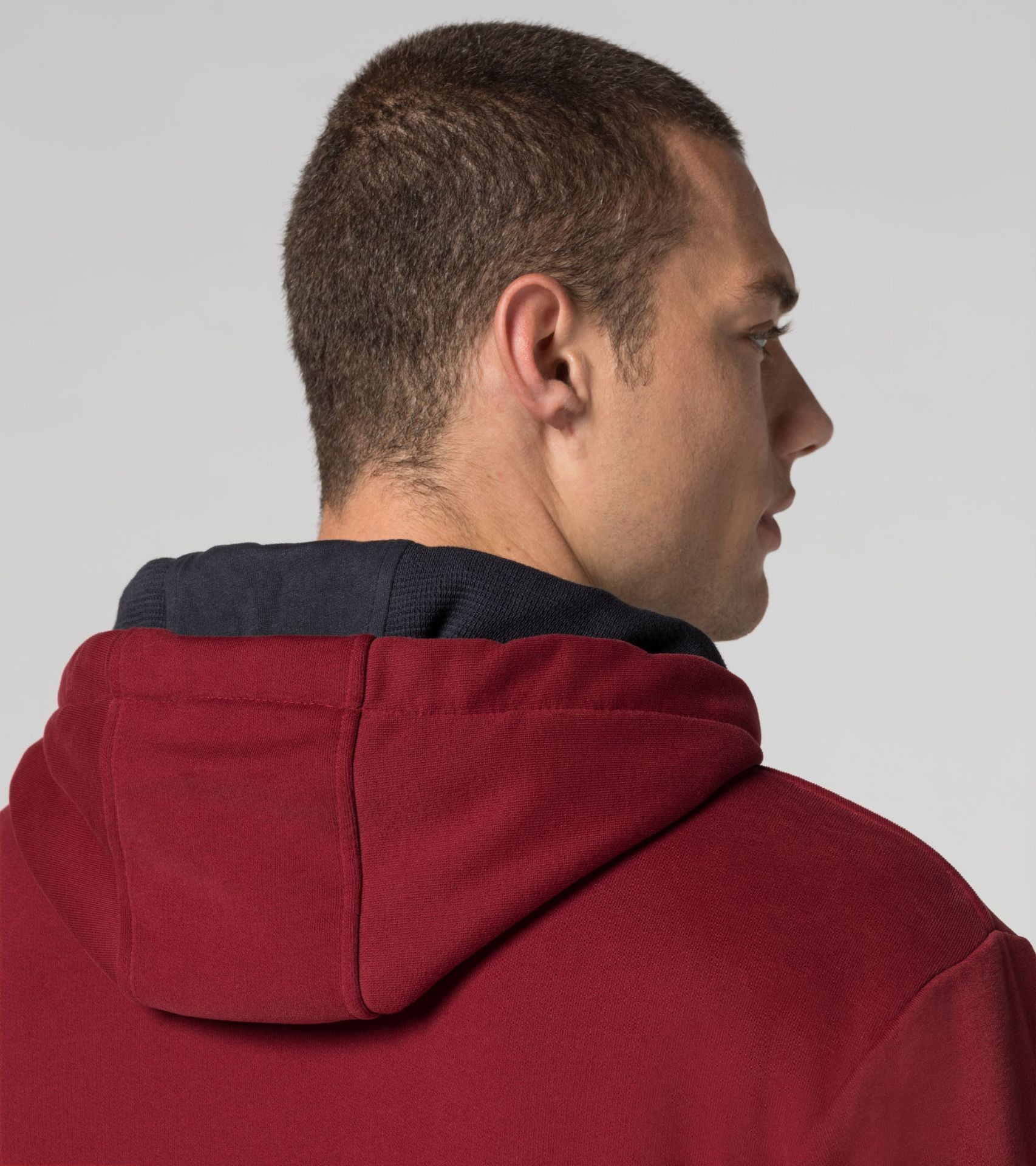 Essential Red Hoodie Men