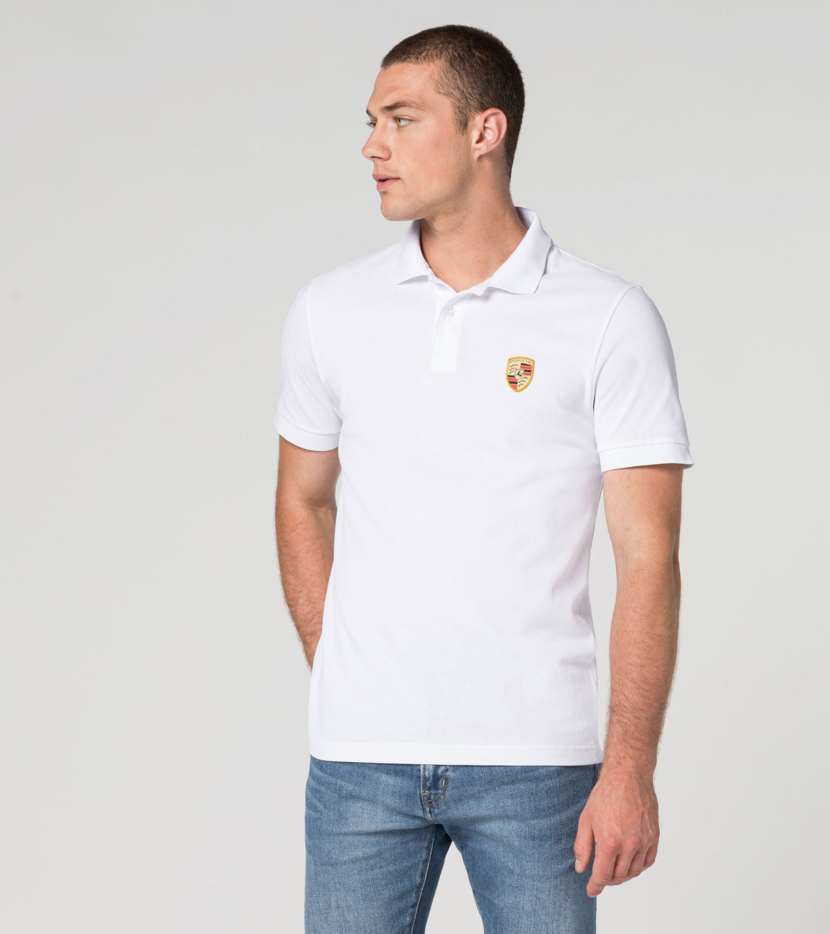 Essential Crest Polo-Shirt Men