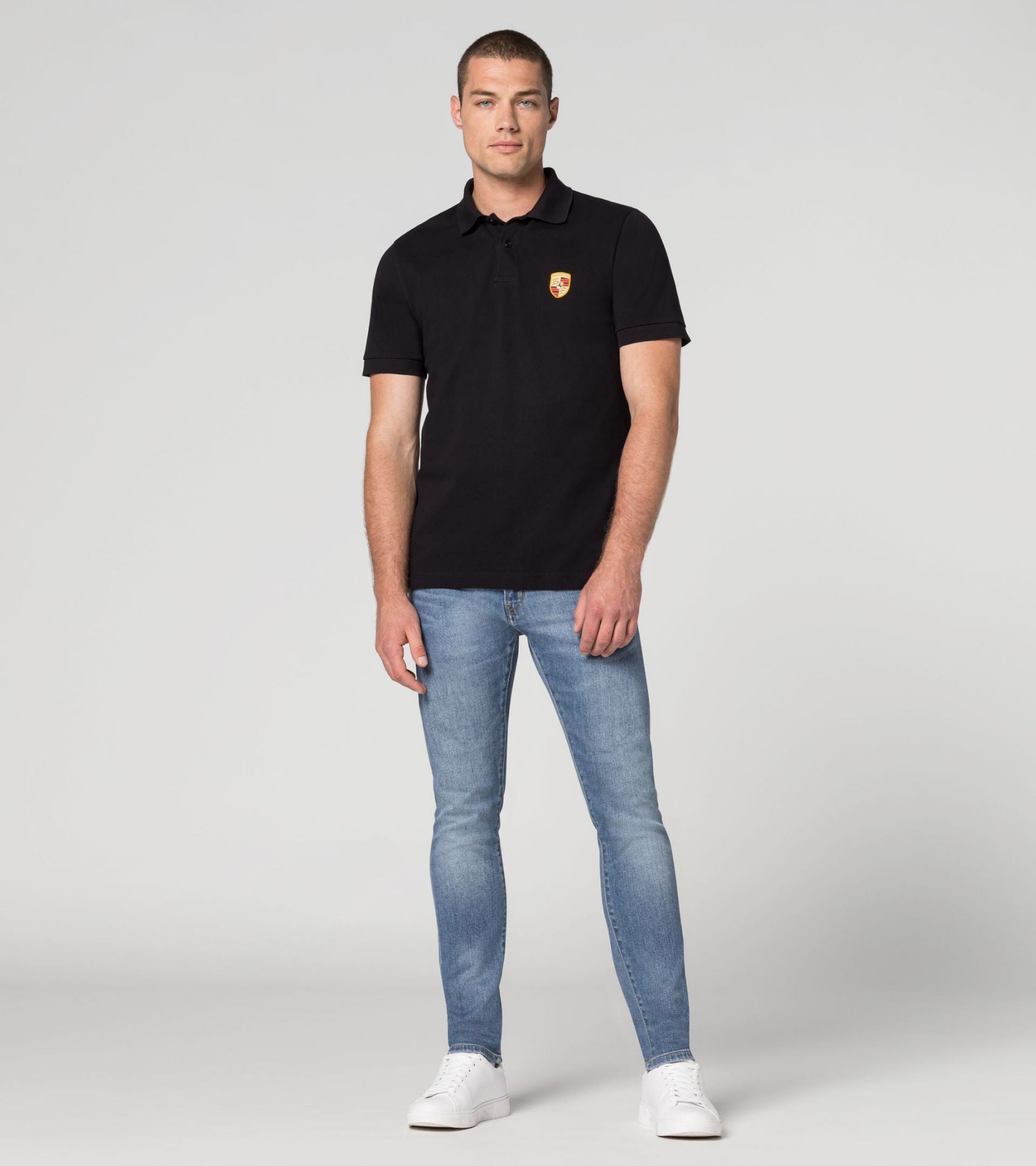 Essential Crest Polo-Shirt Men