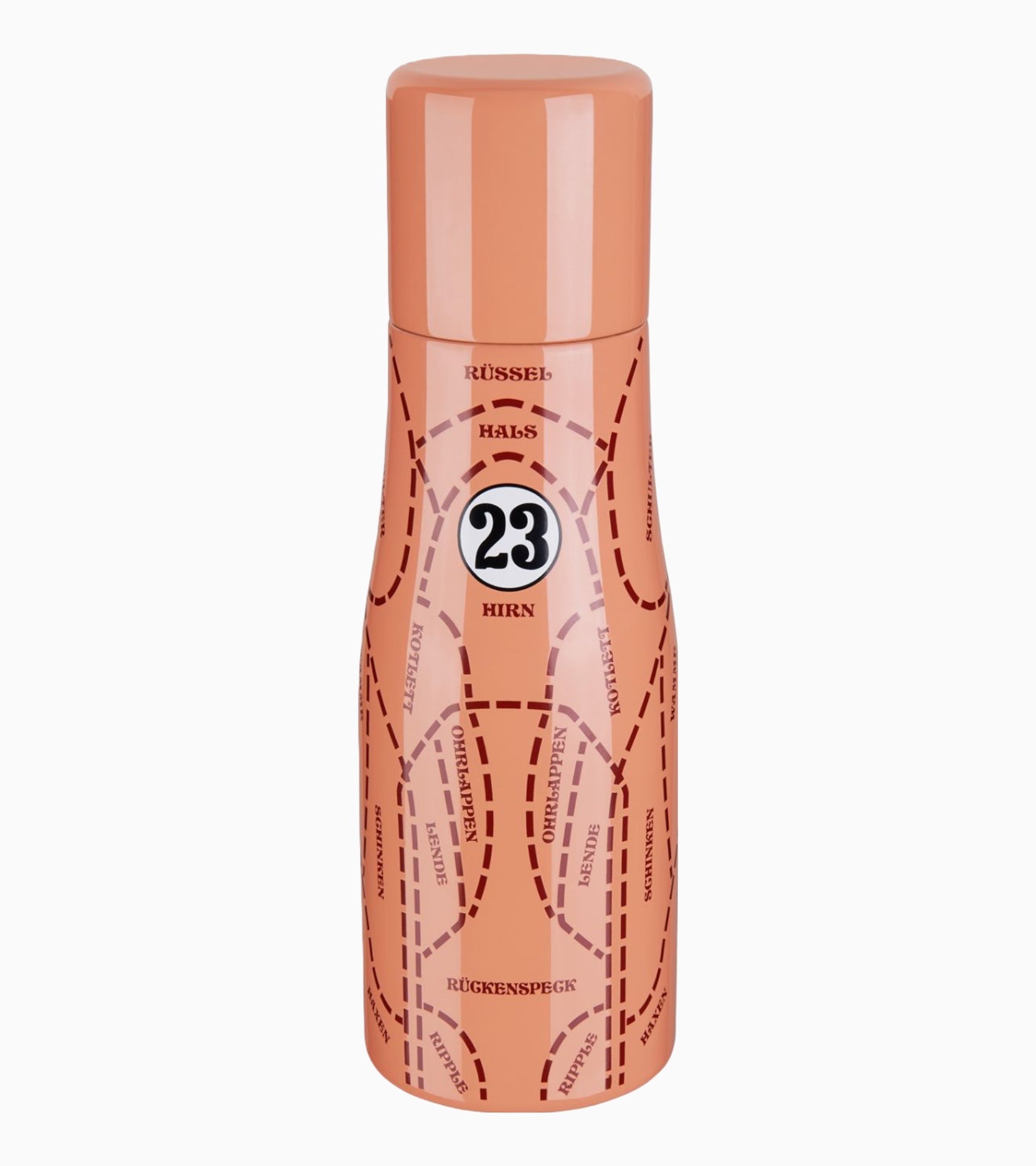 917 Pink Pig Thermal Insulated Bottle