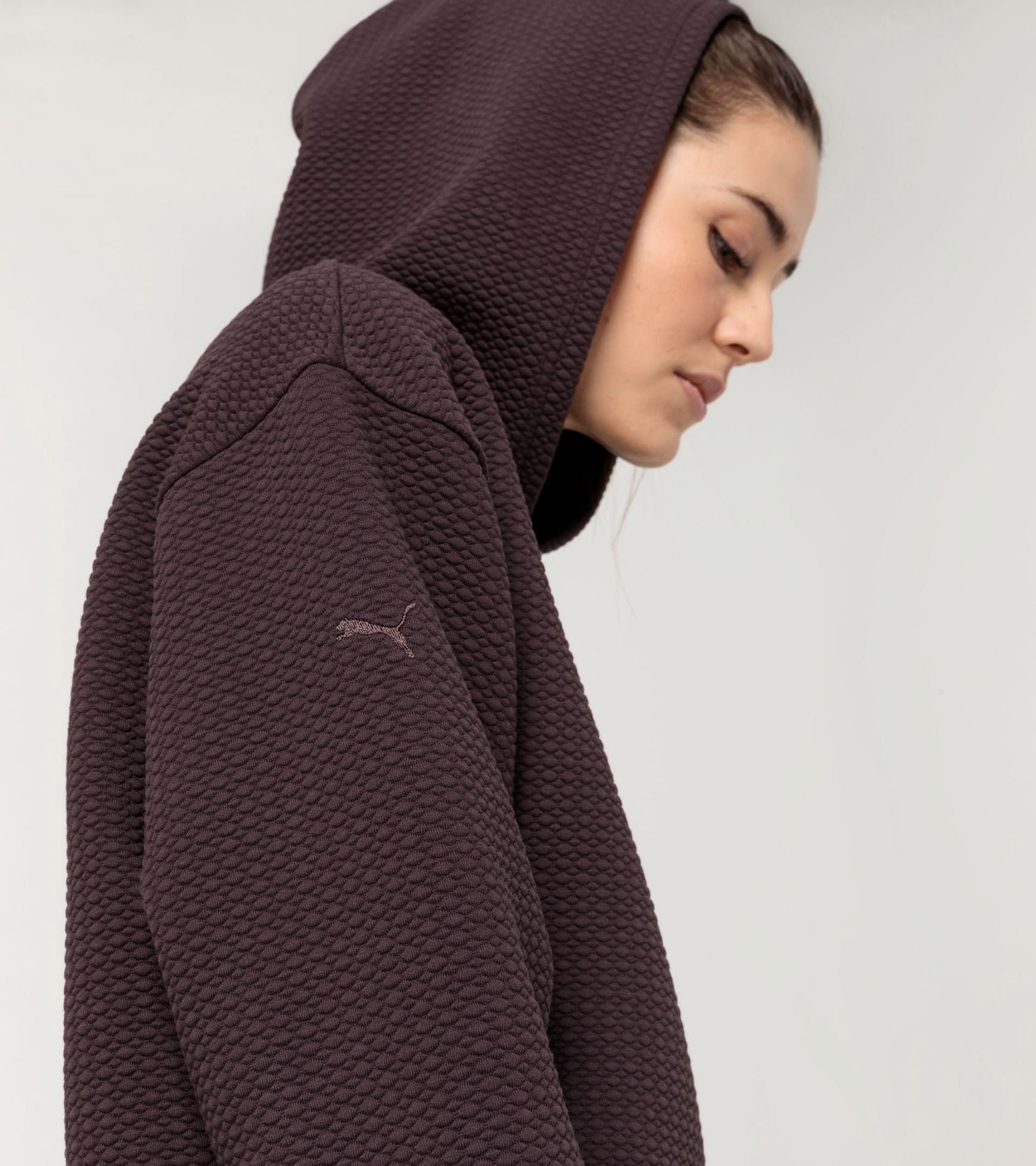 Yoga Textured Hoodie