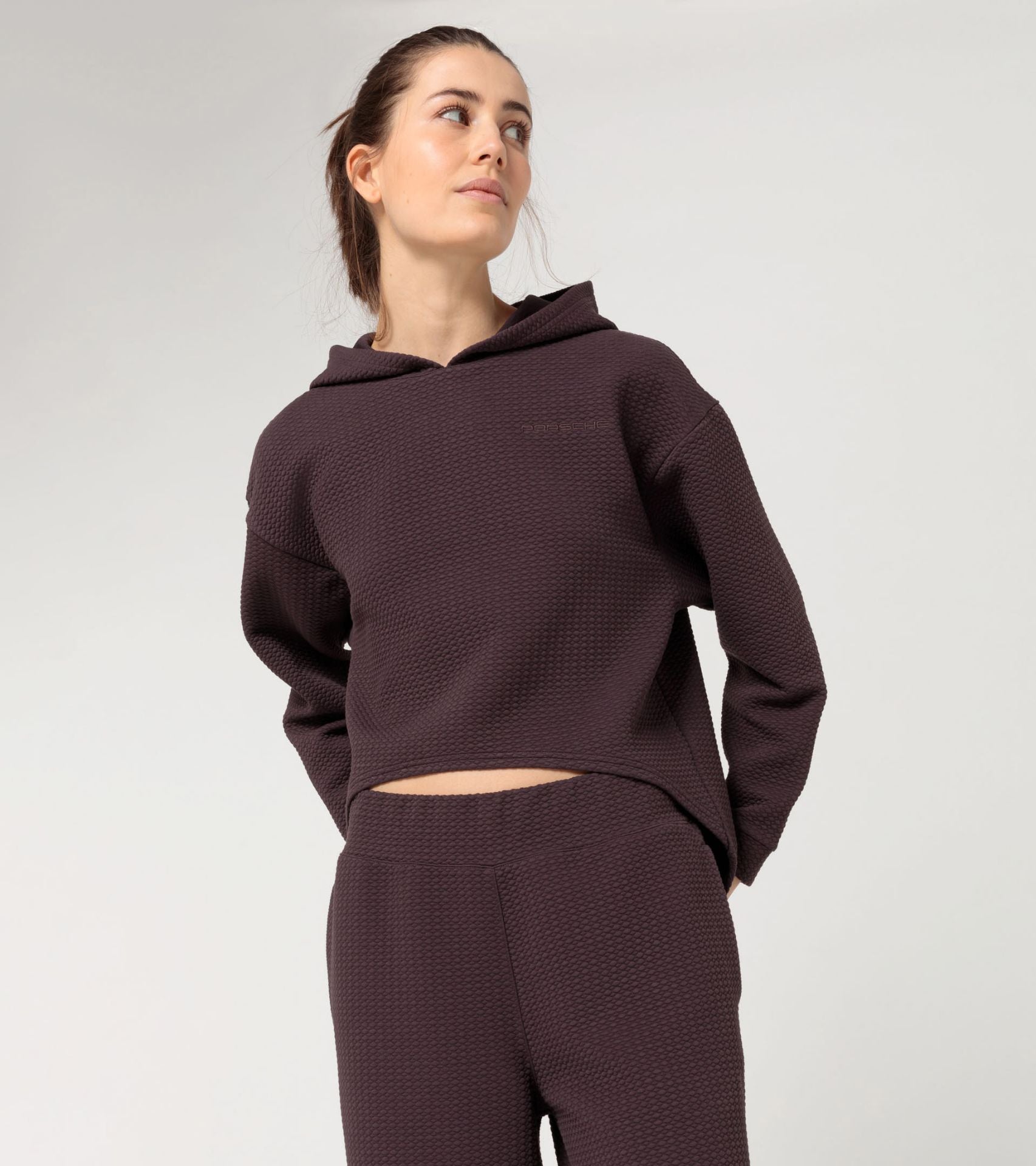 Yoga Textured Hoodie