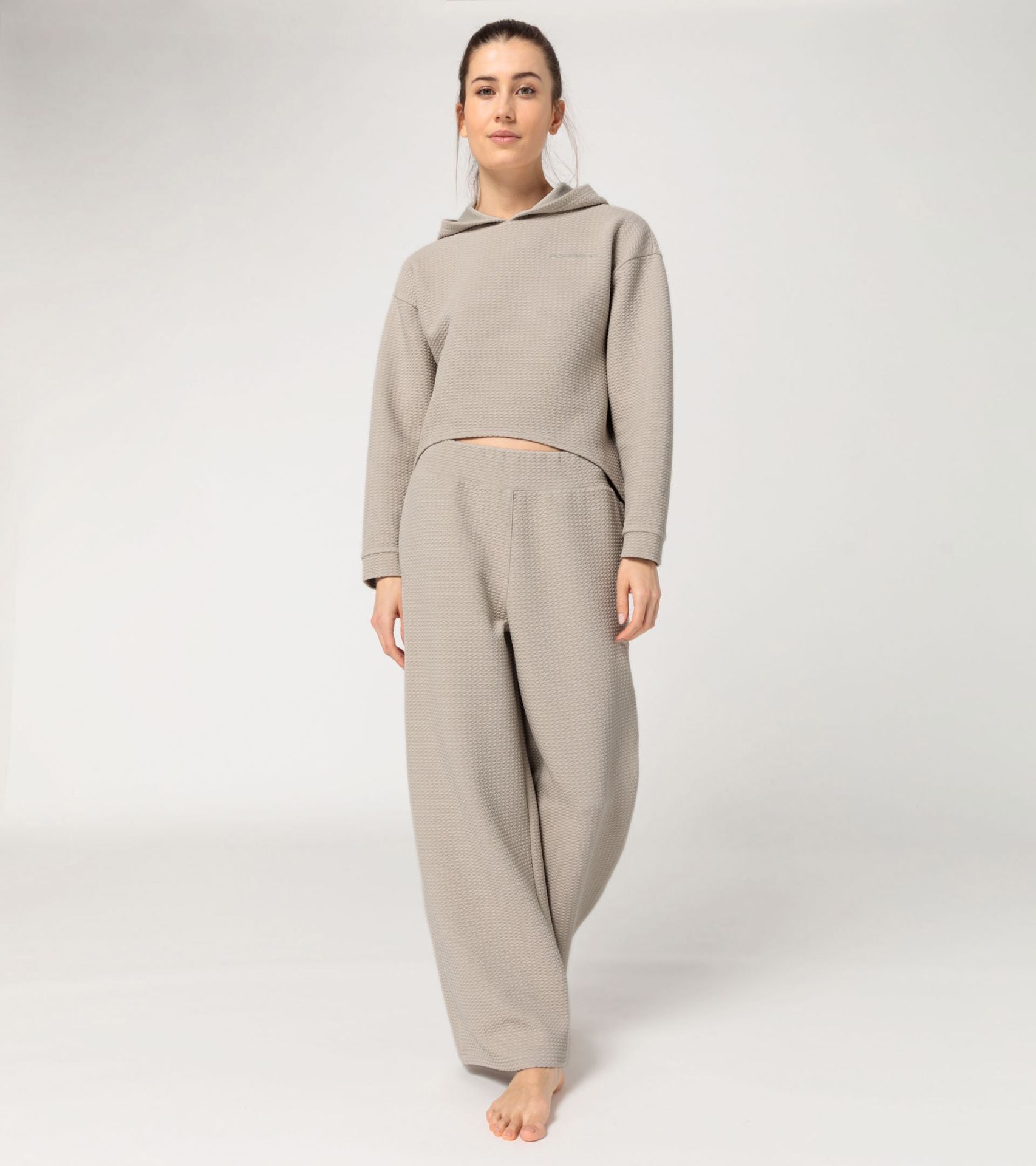 Yoga Textured Hoodie
