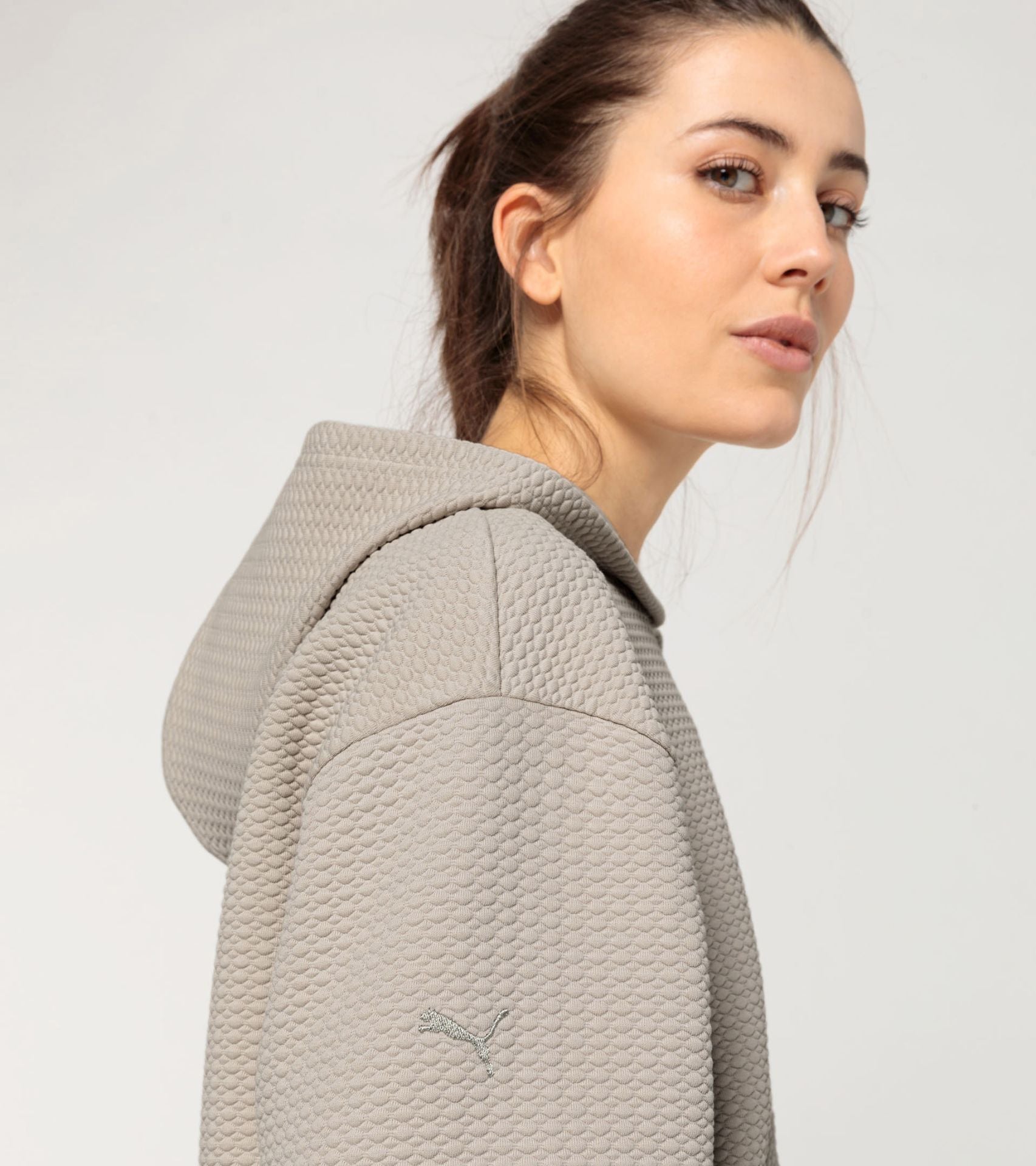 Yoga Textured Hoodie