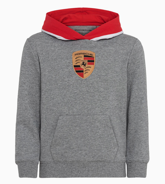 Essential Grey Melange Hoodie Kids