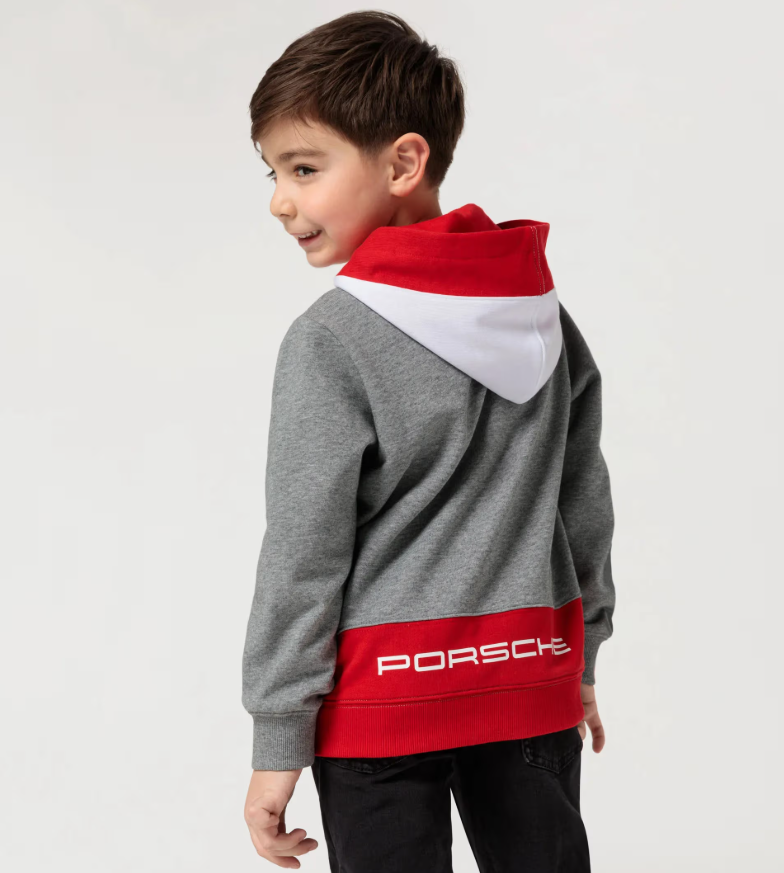 Grey Melange Kids Hoodie