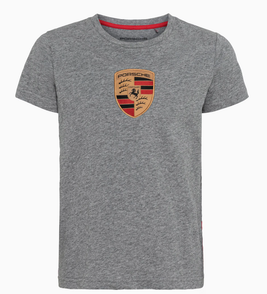 Essential Grey Melange Shirt Kids