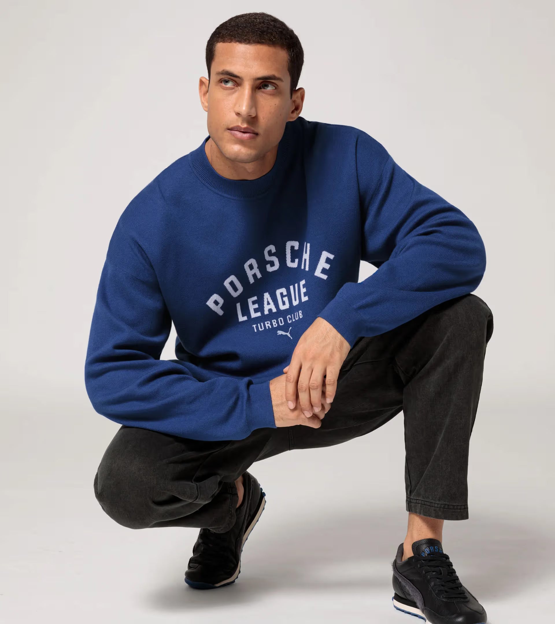 Legacy Knit Crew Neck Sweater Men