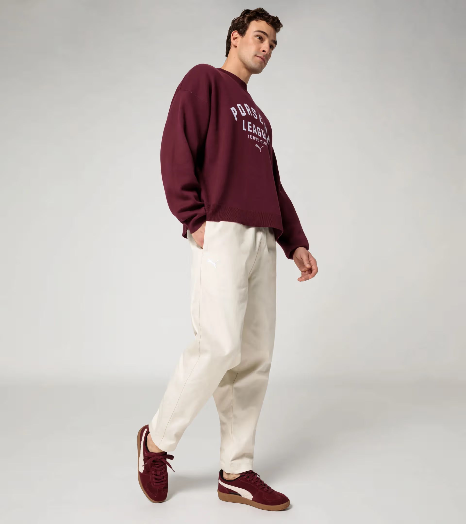 Legacy Knit Crew Neck Sweater Men