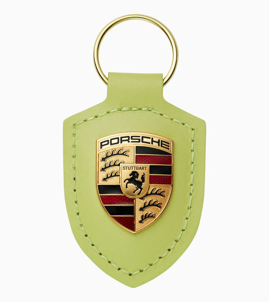 Porsche Crest Key Ring - Cartagena Yellow