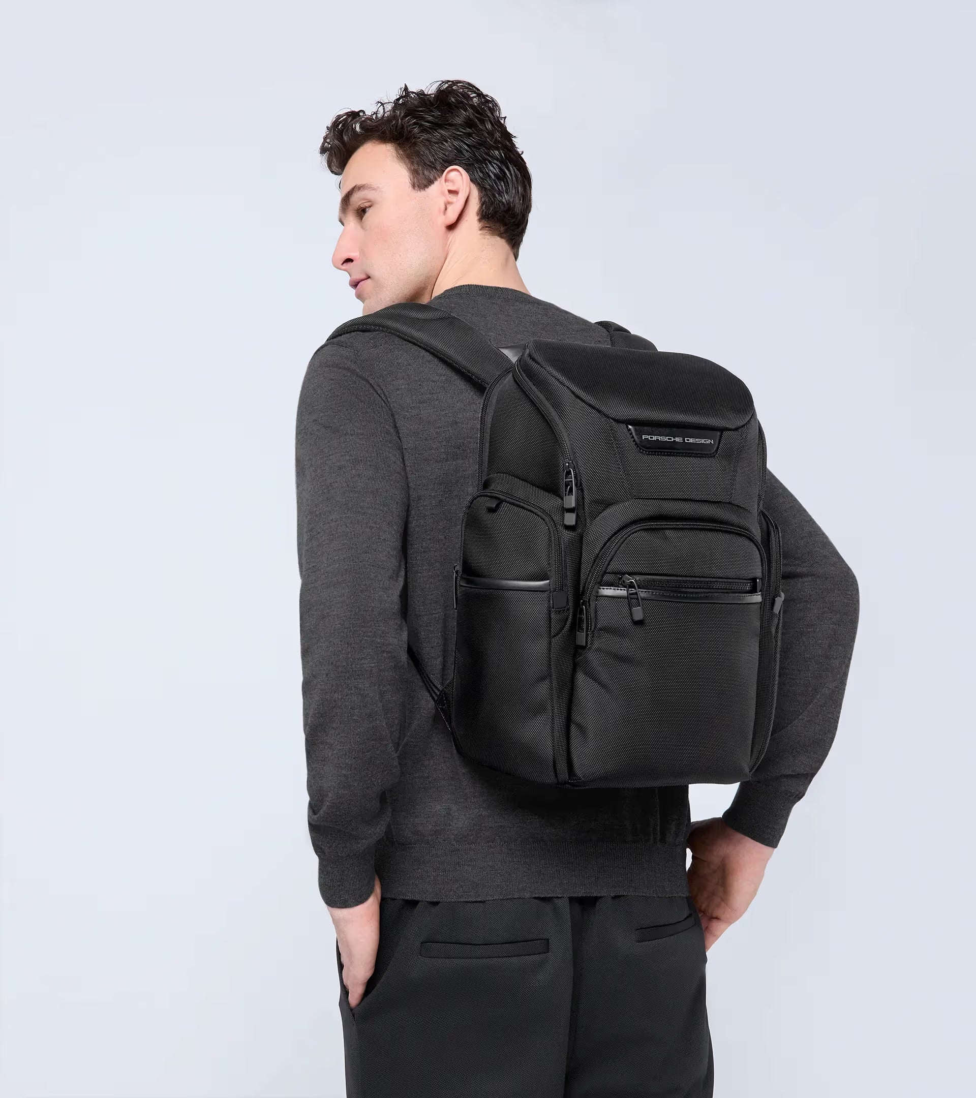 Roadster Nylon Toploader Backpack M