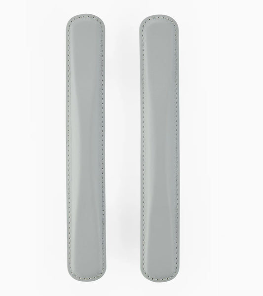 Leather Handle Set Silver – Roadster Aluminium Trolley