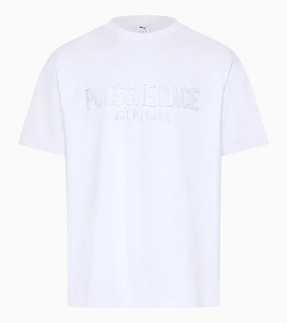 Porsche Race Americana White T-Shirt
