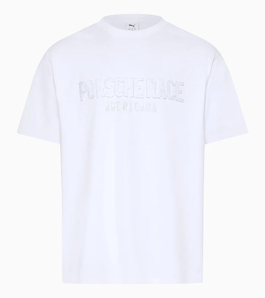 Porsche Race Americana White T-Shirt