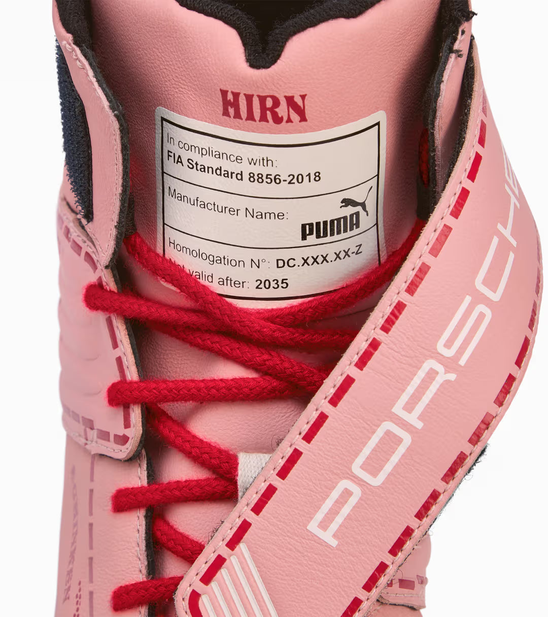 Future Cat Pro ‘Pink Pig’ FIA-certified racing driver's shoes - Porsche Legacy x Puma