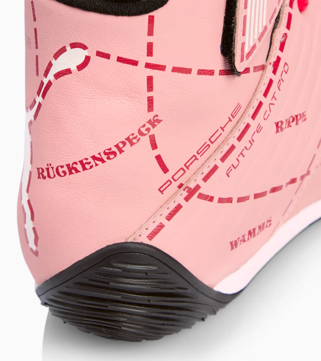 Future Cat Pro ‘Pink Pig’ FIA-certified racing driver's shoes - Porsche Legacy x Puma