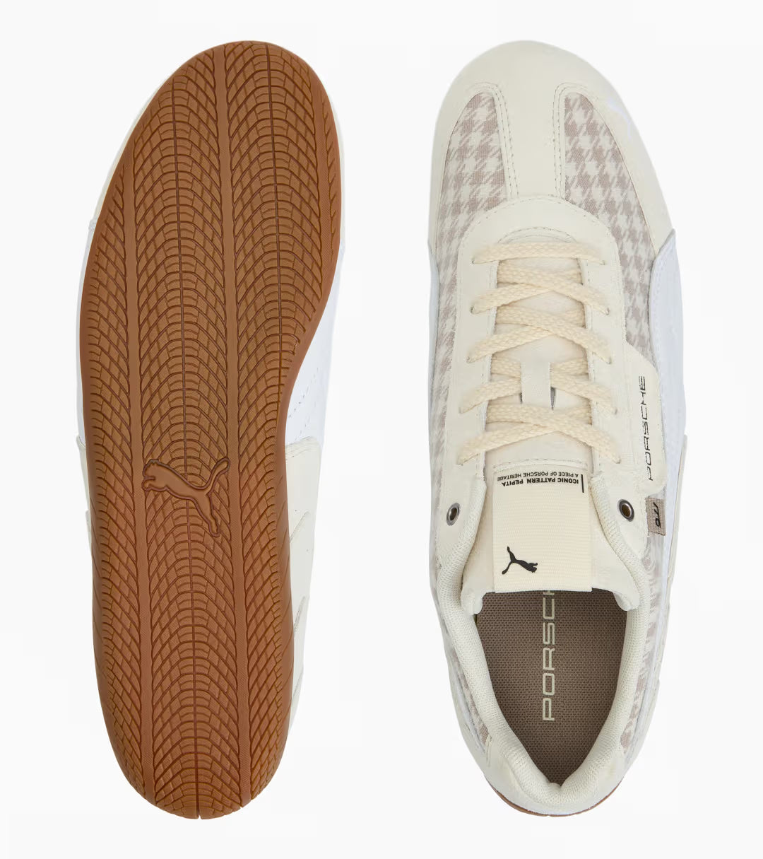Porsche x Legacy - Pepita Speedcat Trainers