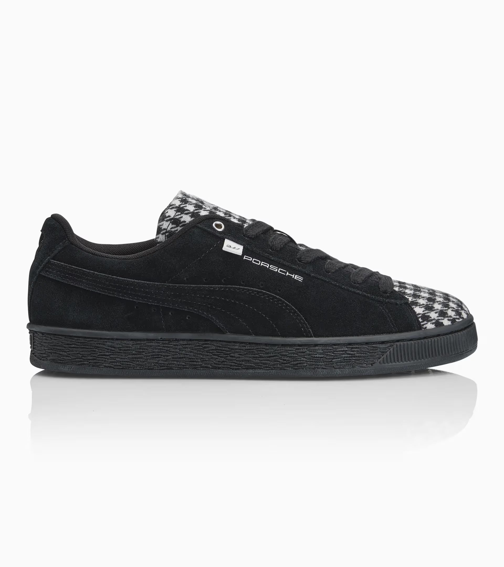 Porsche x Legacy - Pepita Suede Trainers