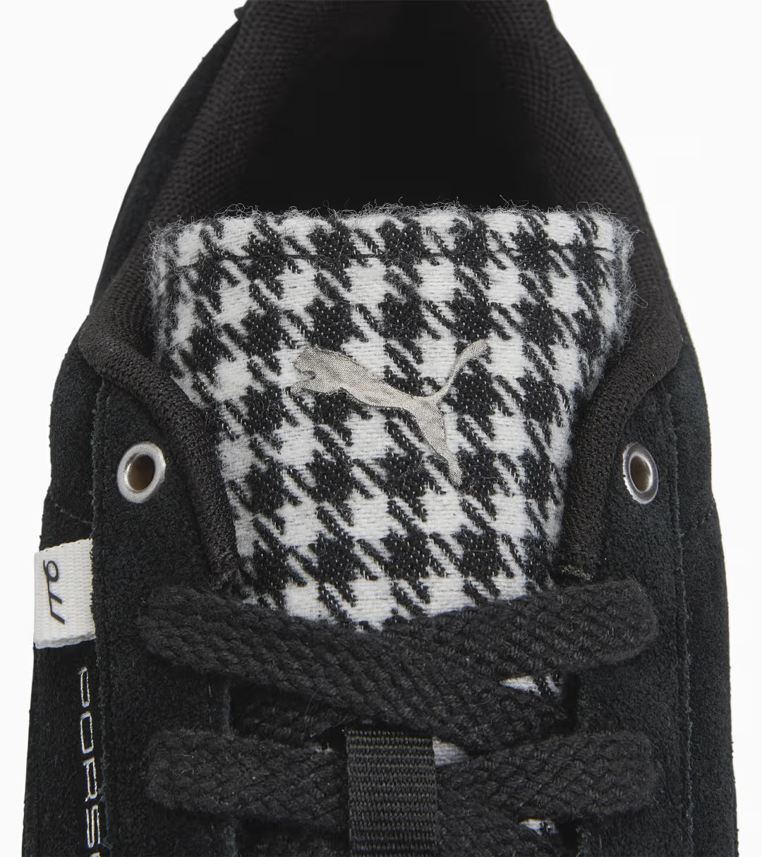 Porsche x Legacy - Pepita Suede Trainers