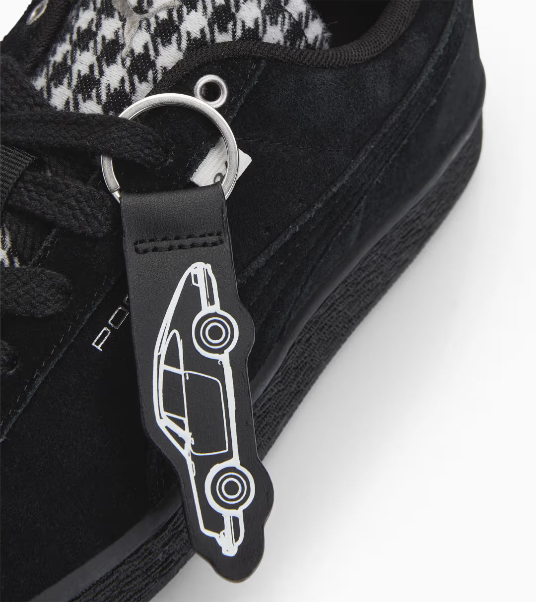 Porsche x Legacy - Pepita Suede Trainers