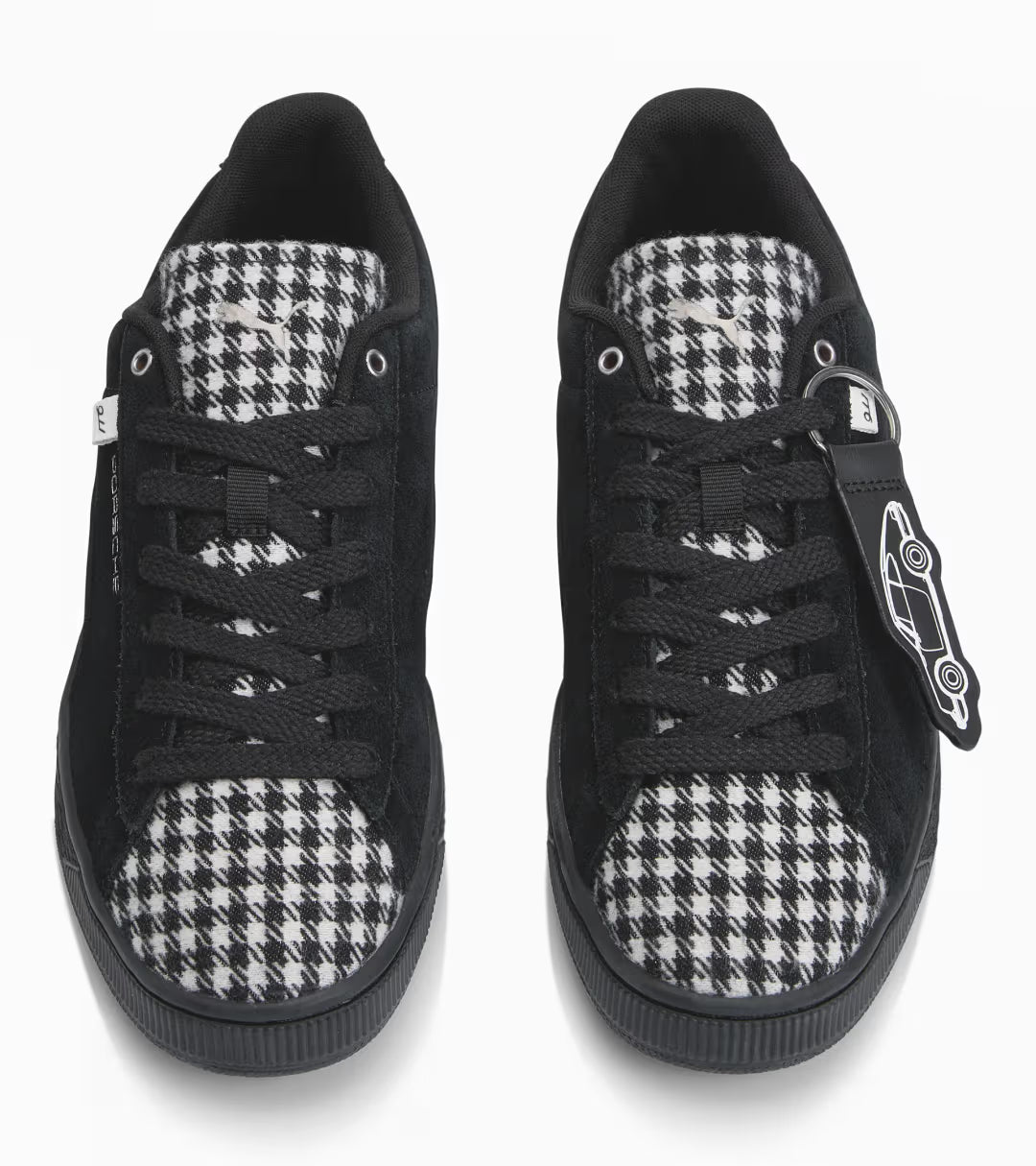 Porsche x Legacy - Pepita Suede Trainers