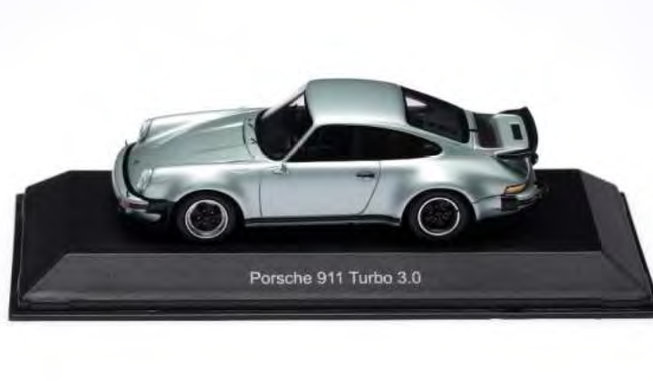Porsche 911 Turbo(930) Silver Green Metallic - 1:43