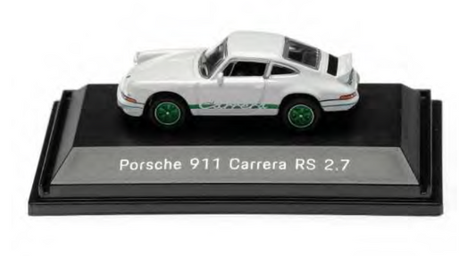 Porsche 911 Carrera RS White/Green Mini
