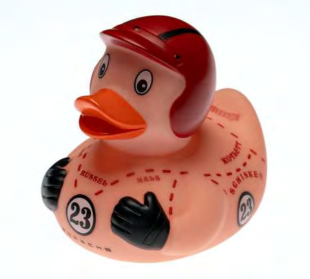Porsche 917 Pink Pig Rubber Duck