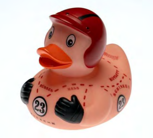 Porsche 917 Pink Pig Rubber Duck