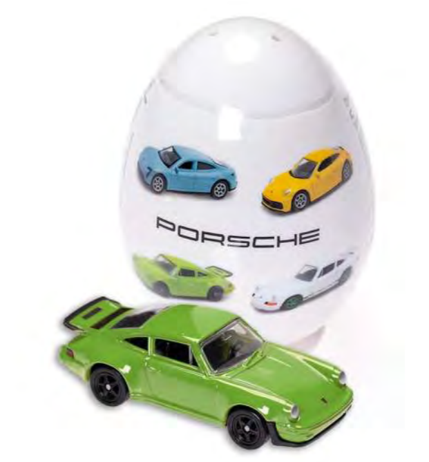Porsche Egg 4-fold assorted 160 WEL