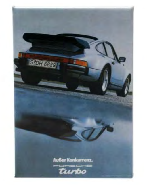 50Y 911 Turbo Poster 1978 Exterior Magnet