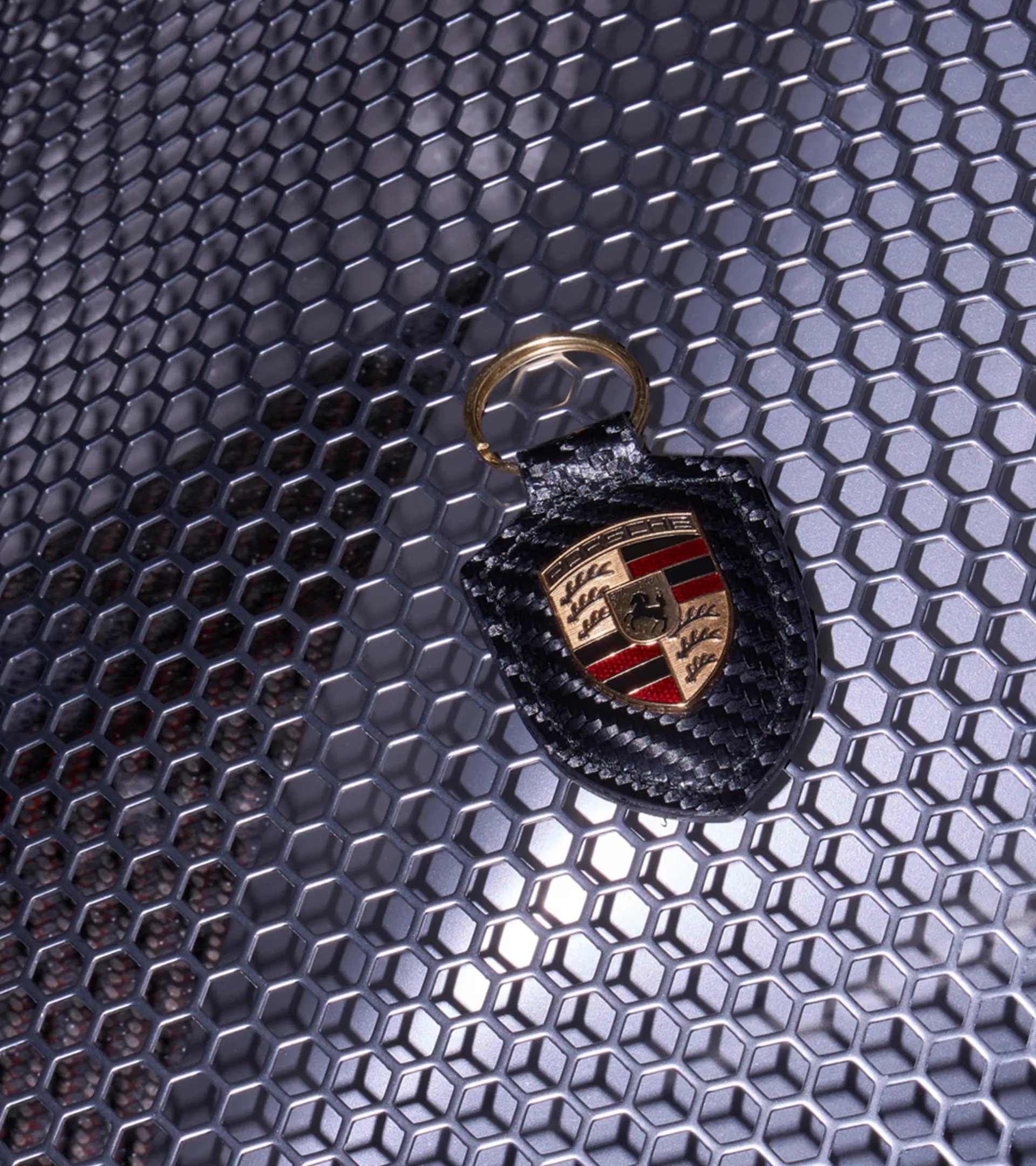 25Y Porsche Carrera GT Crest Key Ring