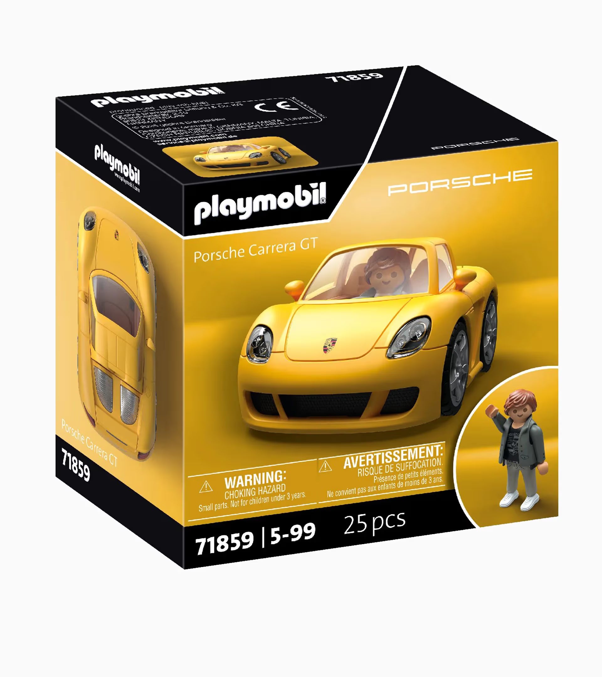 25Y Porsche Carrera GT PLAYMOBIL