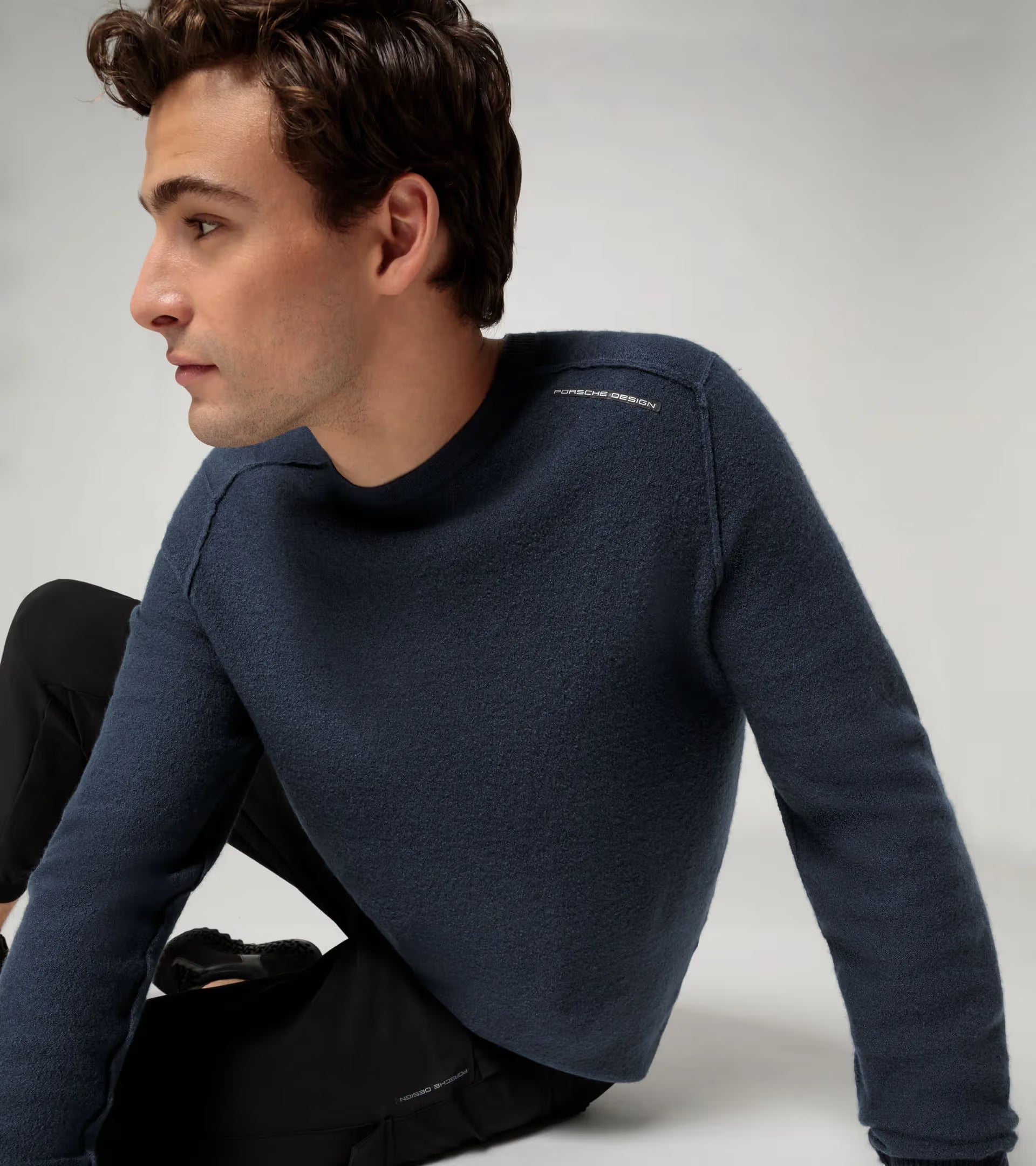 Porsche Design Wool Crew Neck Men