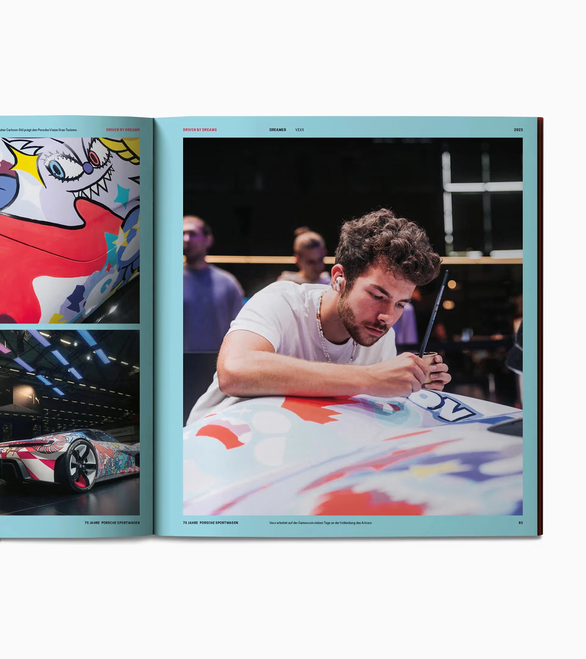 'Driven by Dreams - 75 years of Porsche Sports Cars' Book