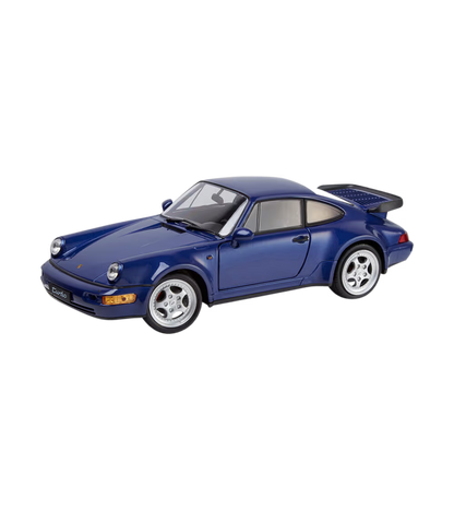 Porsche 964 Turbo 1990 metallic blue