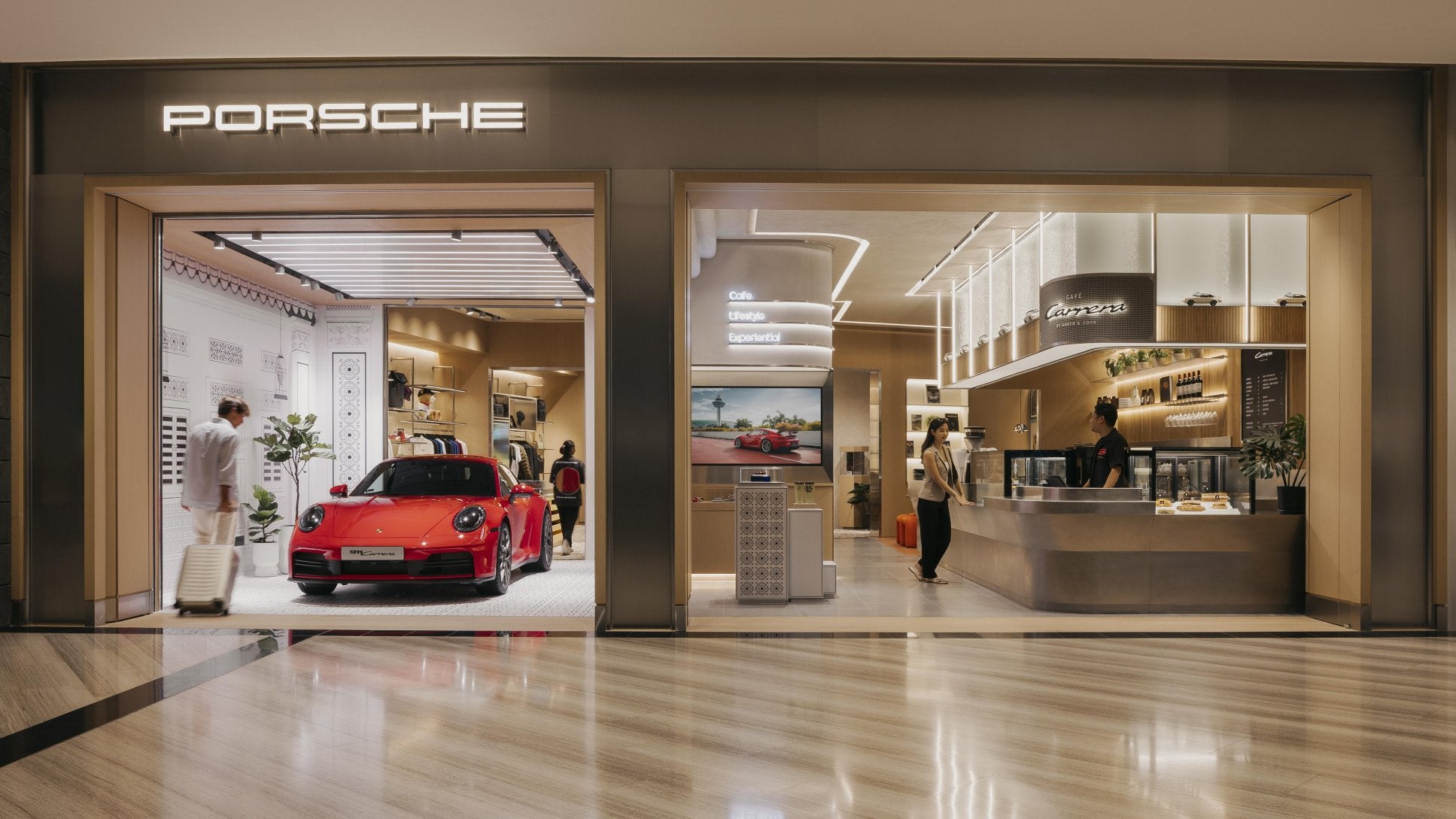 Porsche at Jewel: Immersive brand experience at Singapore's Jewel Changi Airport