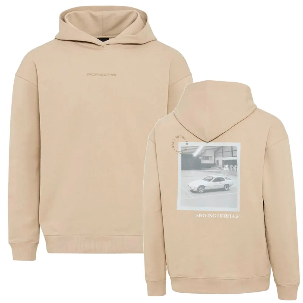 Porsche X Tennis 2026 Heritage Hoodie Sand
