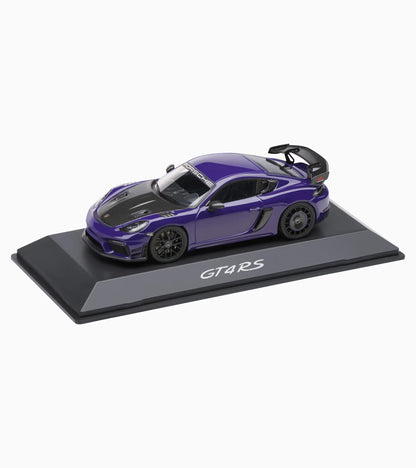 718 Cayman GT4 RS 982, Manthey Kit, ultra violet, black, 1:43