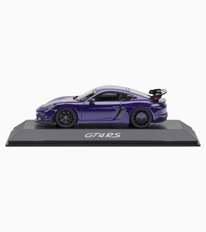 718 Cayman GT4 RS 982, Manthey Kit, ultra violet, black, 1:43