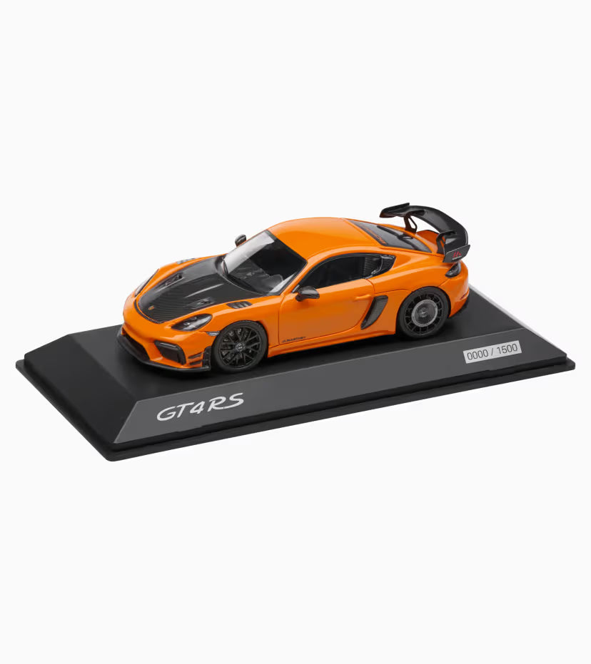 718 Cayman GT4 RS 982 Pastel Orange Black