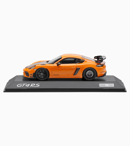 718 Cayman GT4 RS 982 Pastel Orange Black