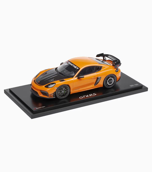 718 Cayman GT4 RS 982 Pastel Orange Black