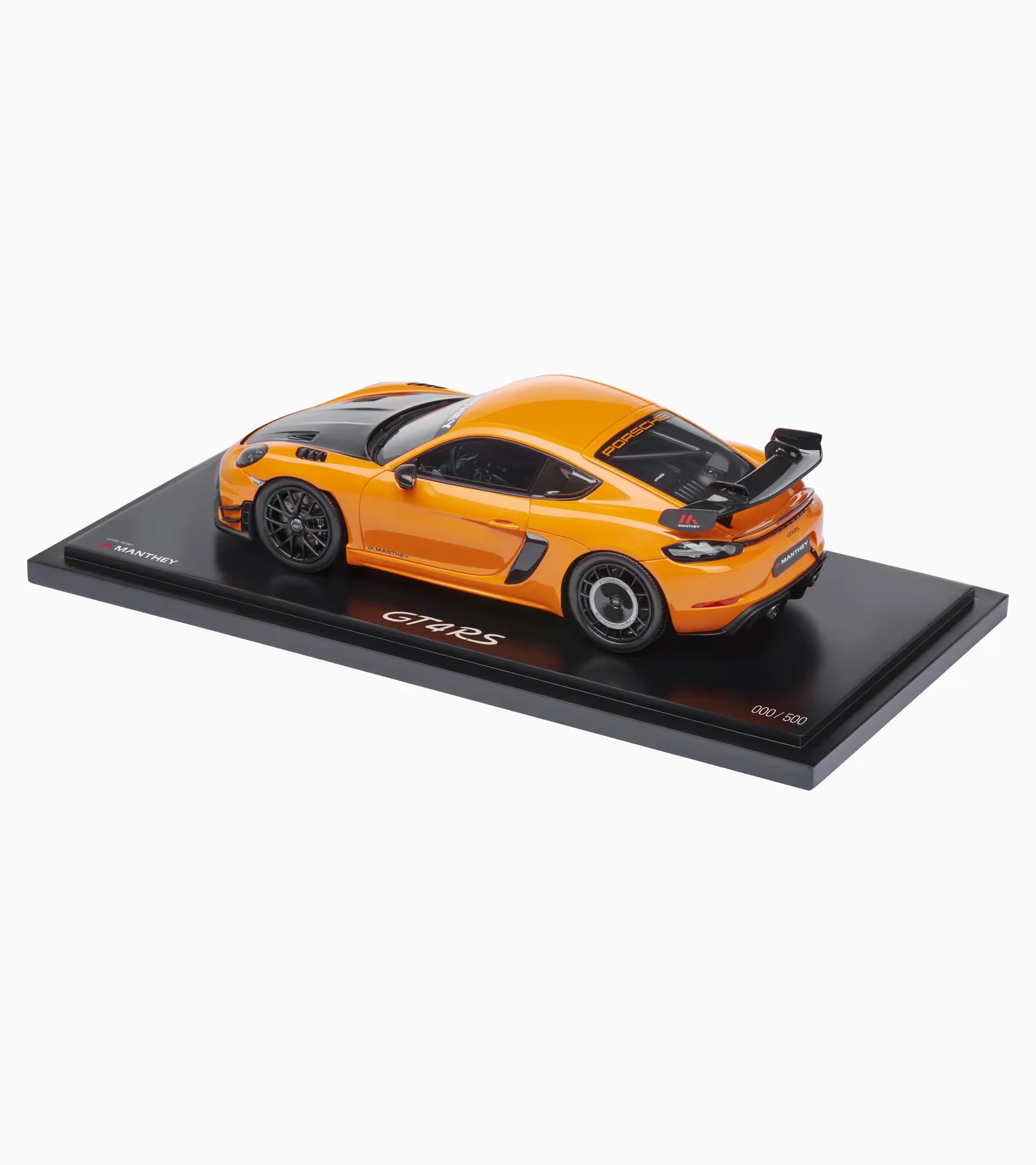 718 Cayman GT4 RS 982 Pastel Orange Black
