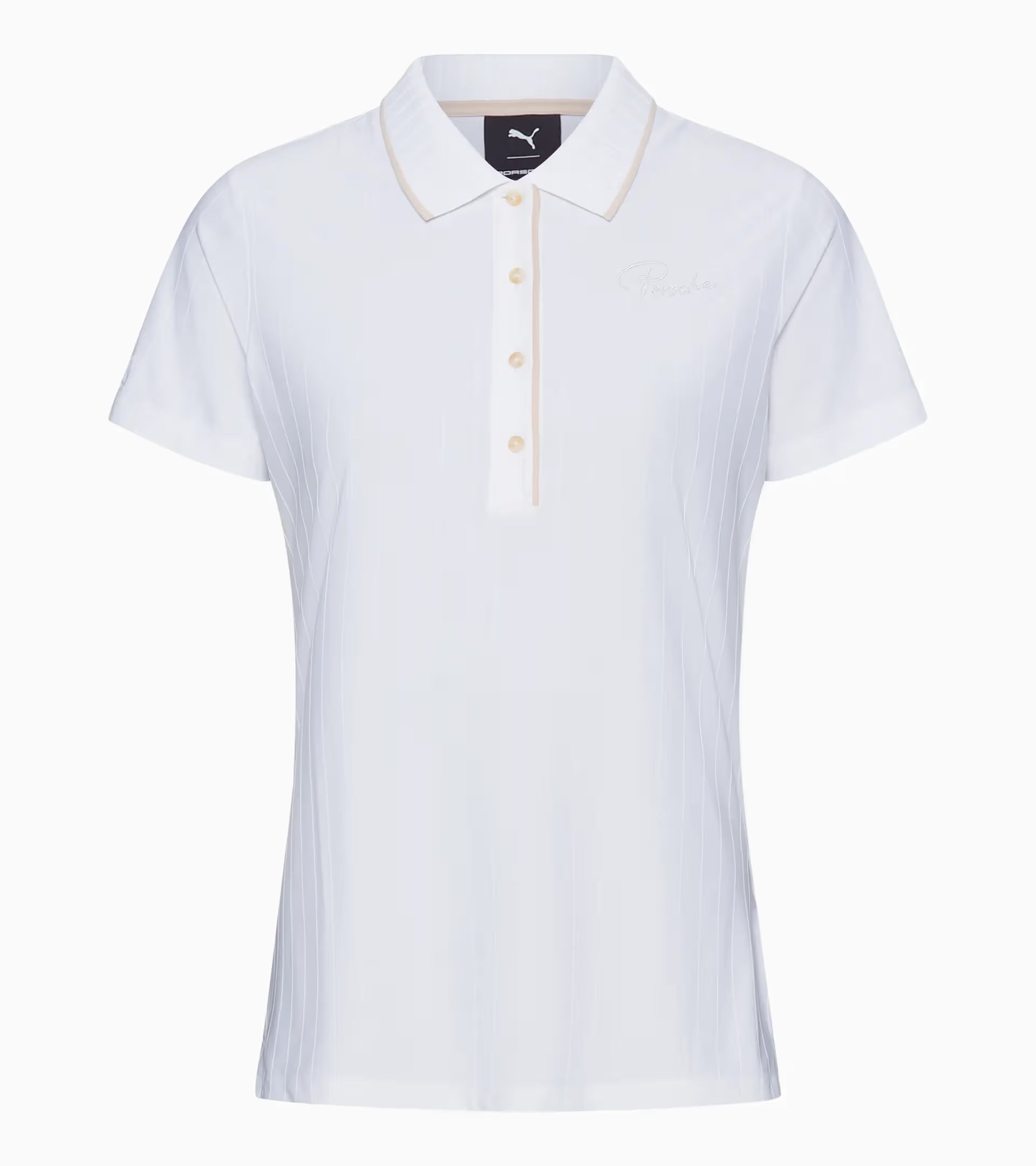Women's Polo Shirt White - 911 Targa 60Y