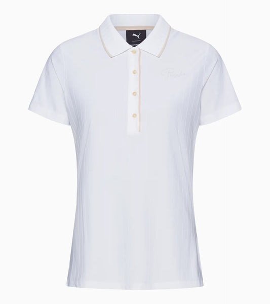 Women's Polo Shirt White - 911 Targa 60Y