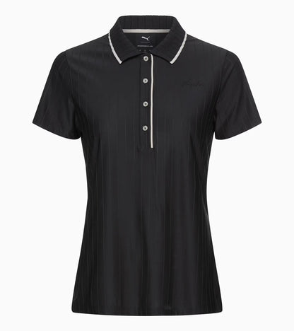 Women's Polo Shirt Black - 911 Targa 60Y