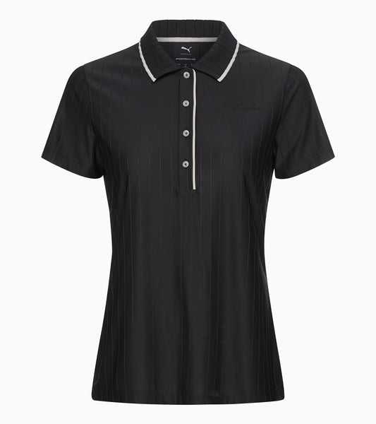 Women's Polo Shirt Black - 911 Targa 60Y